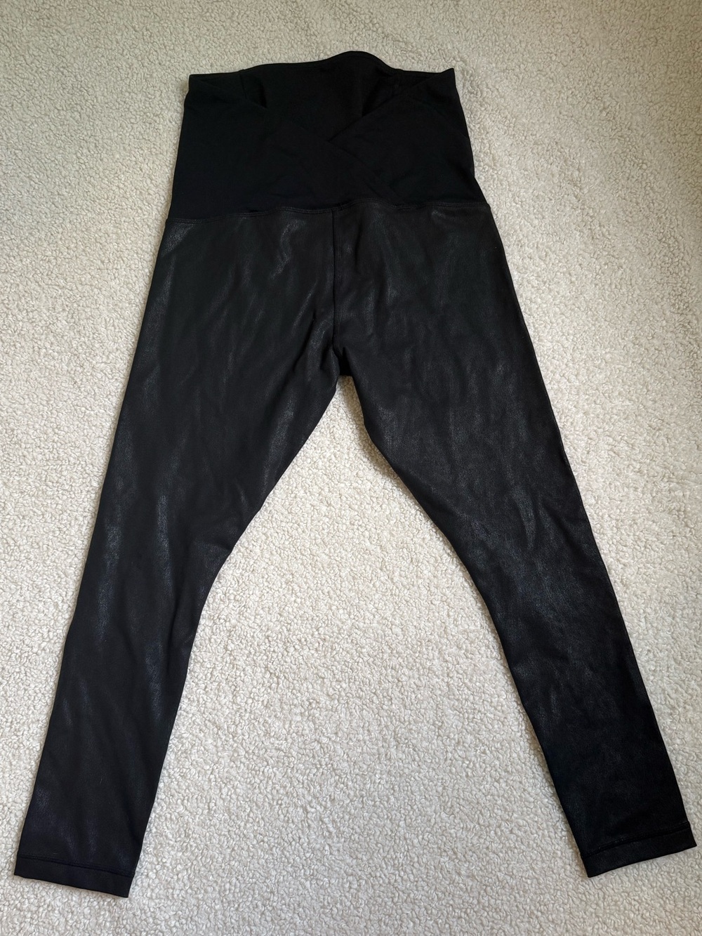 Ingrid & Isabel Faux Leather Maternity Leggings